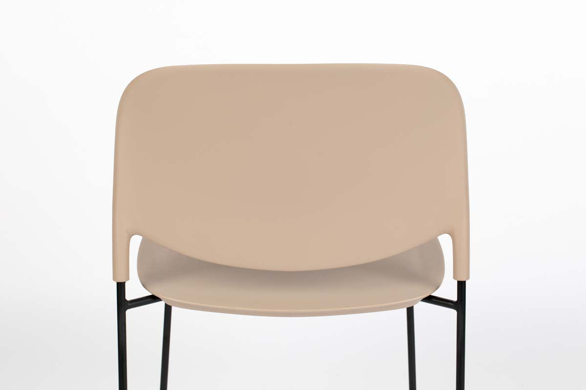 Stacks 4-er Set Stühle Beige