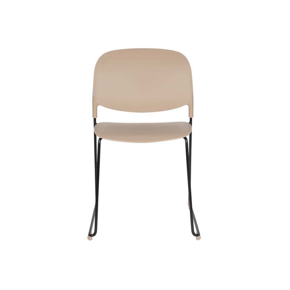 Stacks 4-er Set Stühle Beige