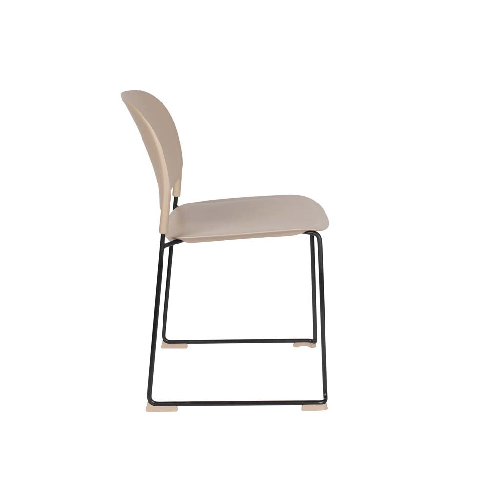 Stacks 4-er Set Stühle Beige