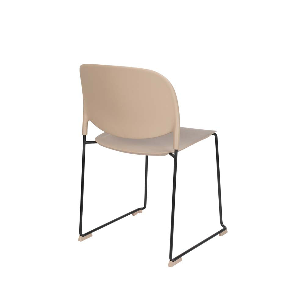 Stacks 4-er Set Stühle Beige