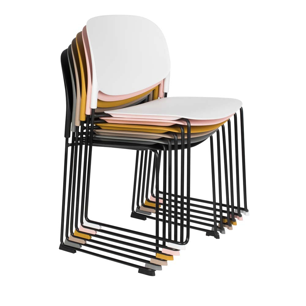 Stacks 4-er Set Stühle Beige