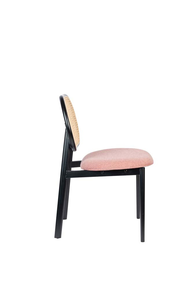 Spike Stuhl Natur/Pink