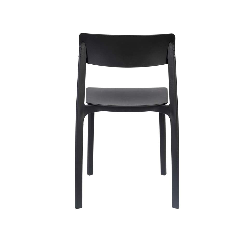 Clive 4-er Set Stühle Schwarz