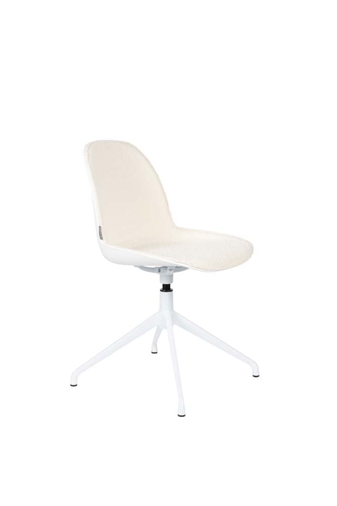 Albert Kuip Swivel 2-er Set Stühle Weiß