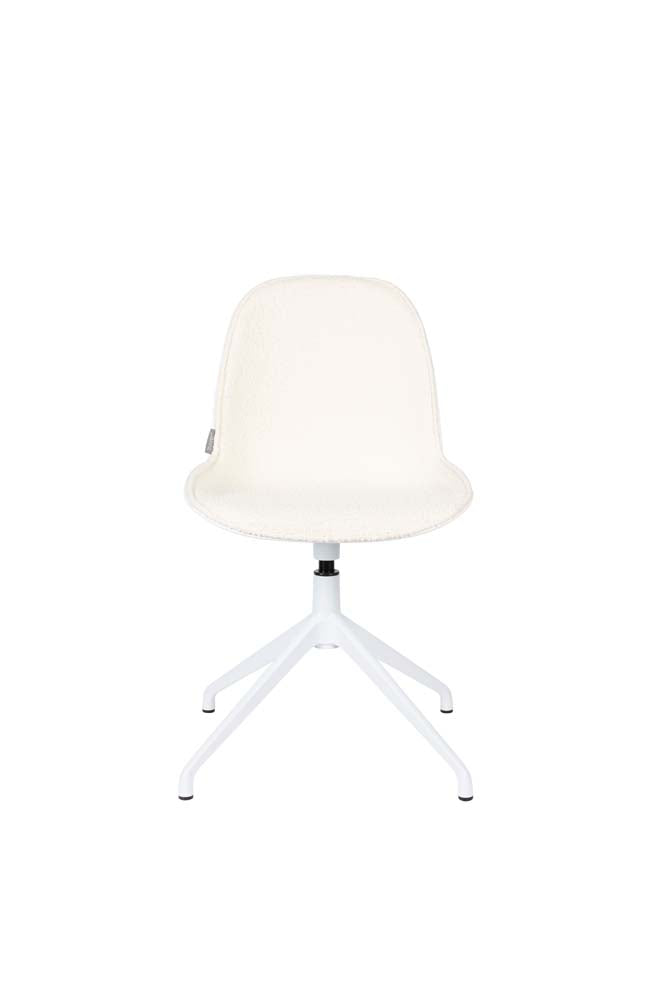 Albert Kuip Swivel 2-er Set Stühle Weiß
