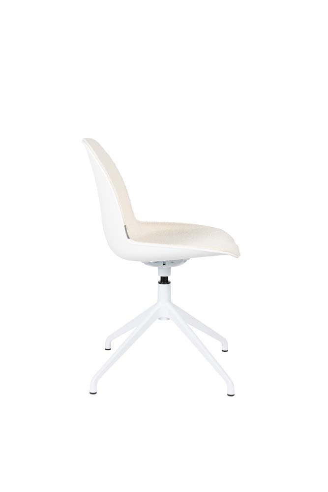 Albert Kuip Swivel 2-er Set Stühle Weiß