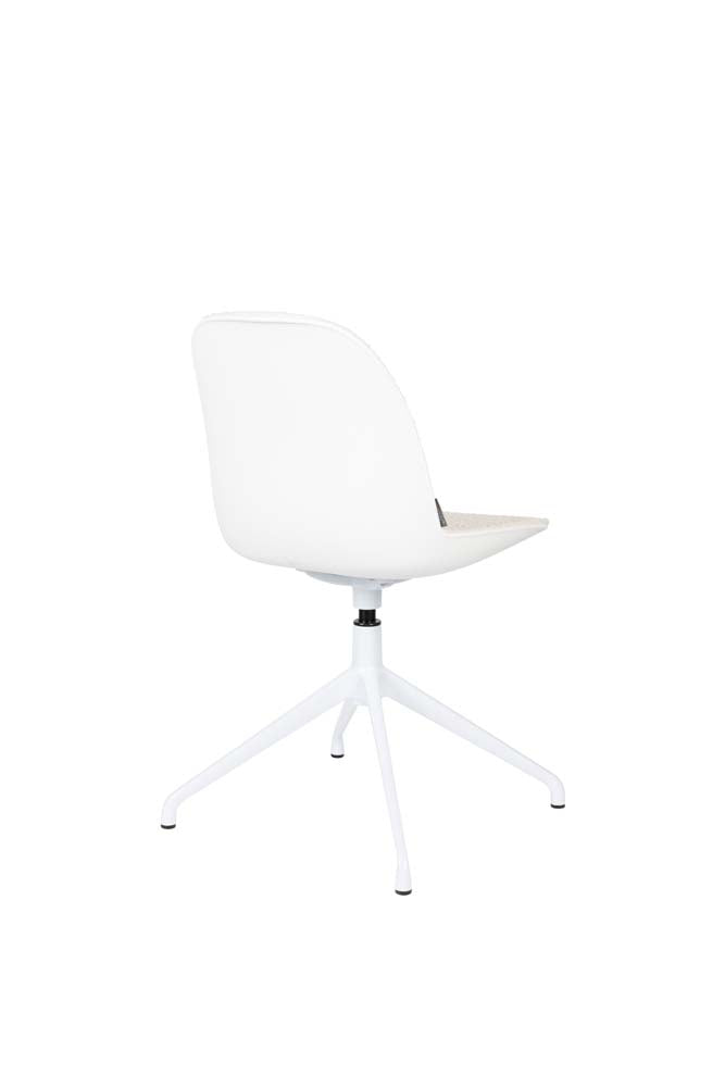 Albert Kuip Swivel 2-er Set Stühle Weiß