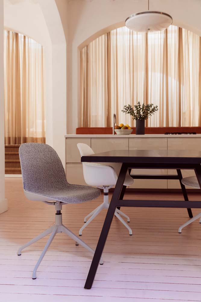 Albert Kuip Swivel 2-er Set Stühle Taupe