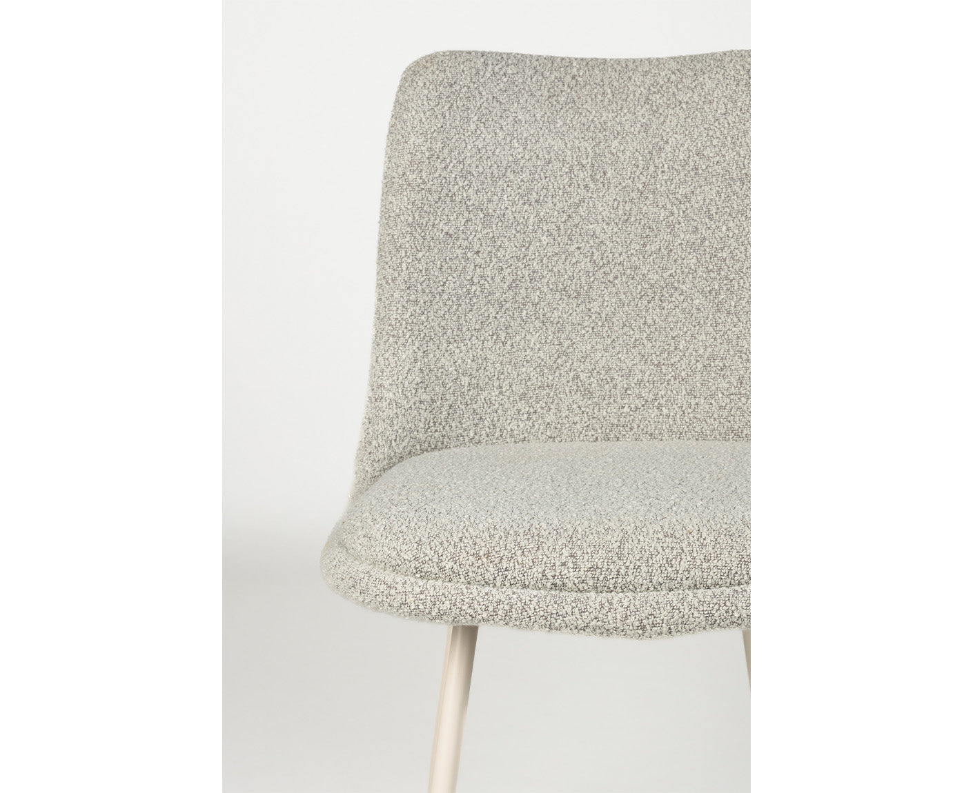 Fijs Esszimmerstuhl Bouclé 2er Set