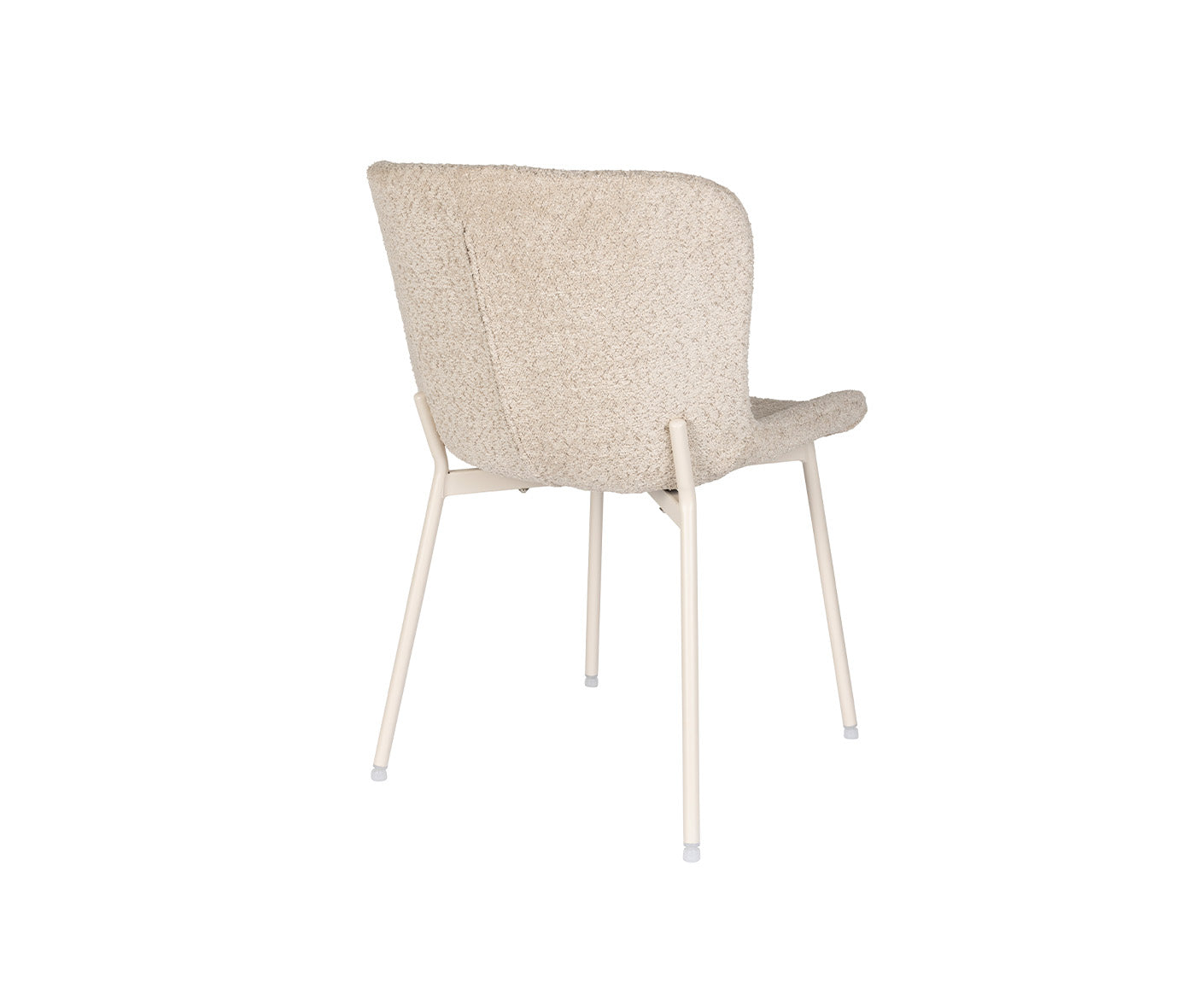Marion Esszimmerstuhl Weiß Bouclé 2er Set
