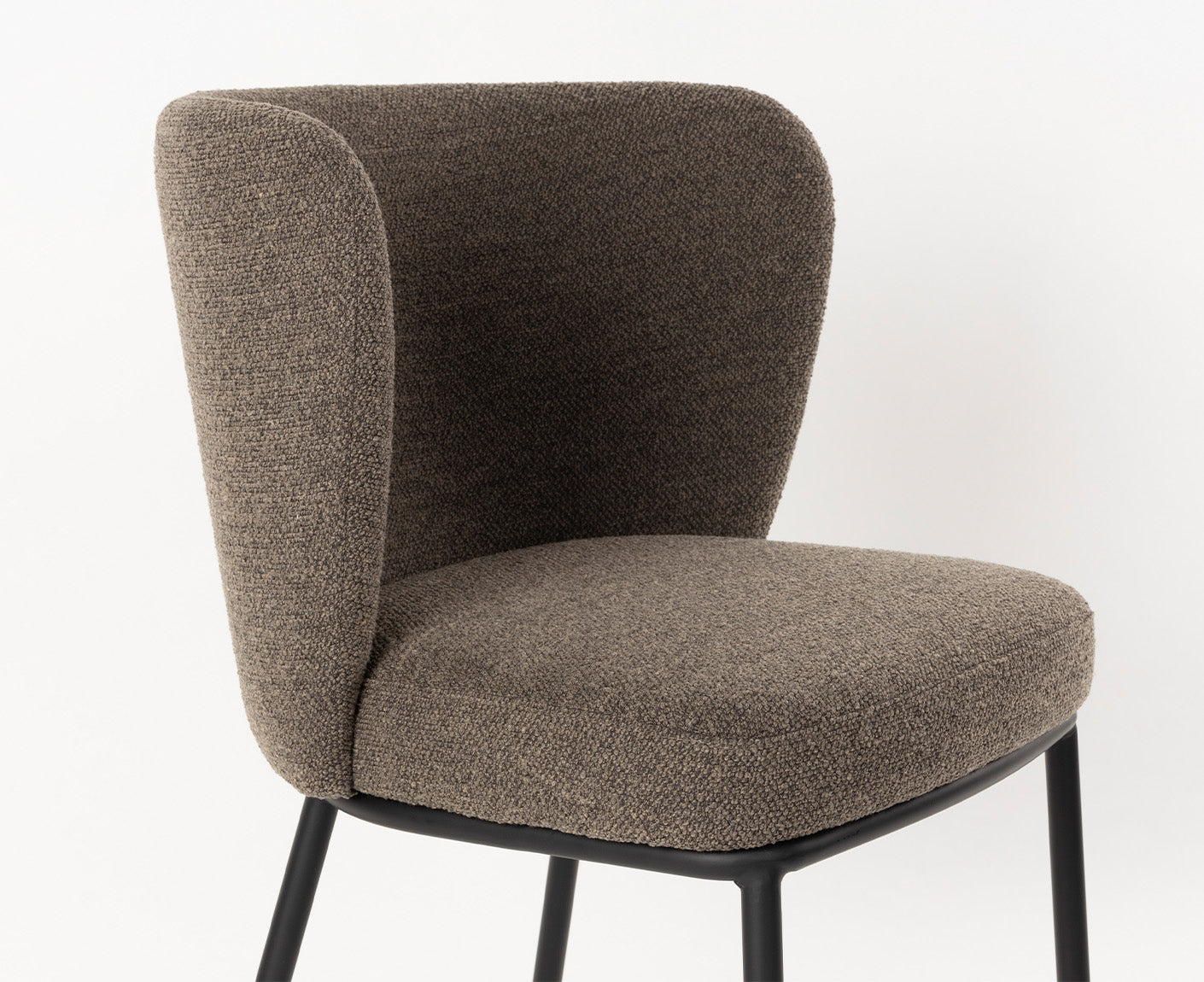 Guus Esszimmerstuhl Bouclé 2er Set