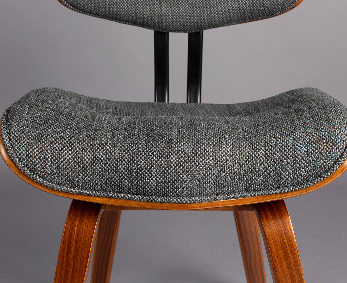 Blackwood Esszimmerstuhl Grau / Braun Massivholz