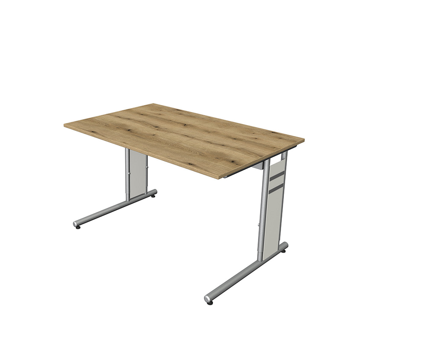 Form 4 Schreibtisch C-Fuß Gestell