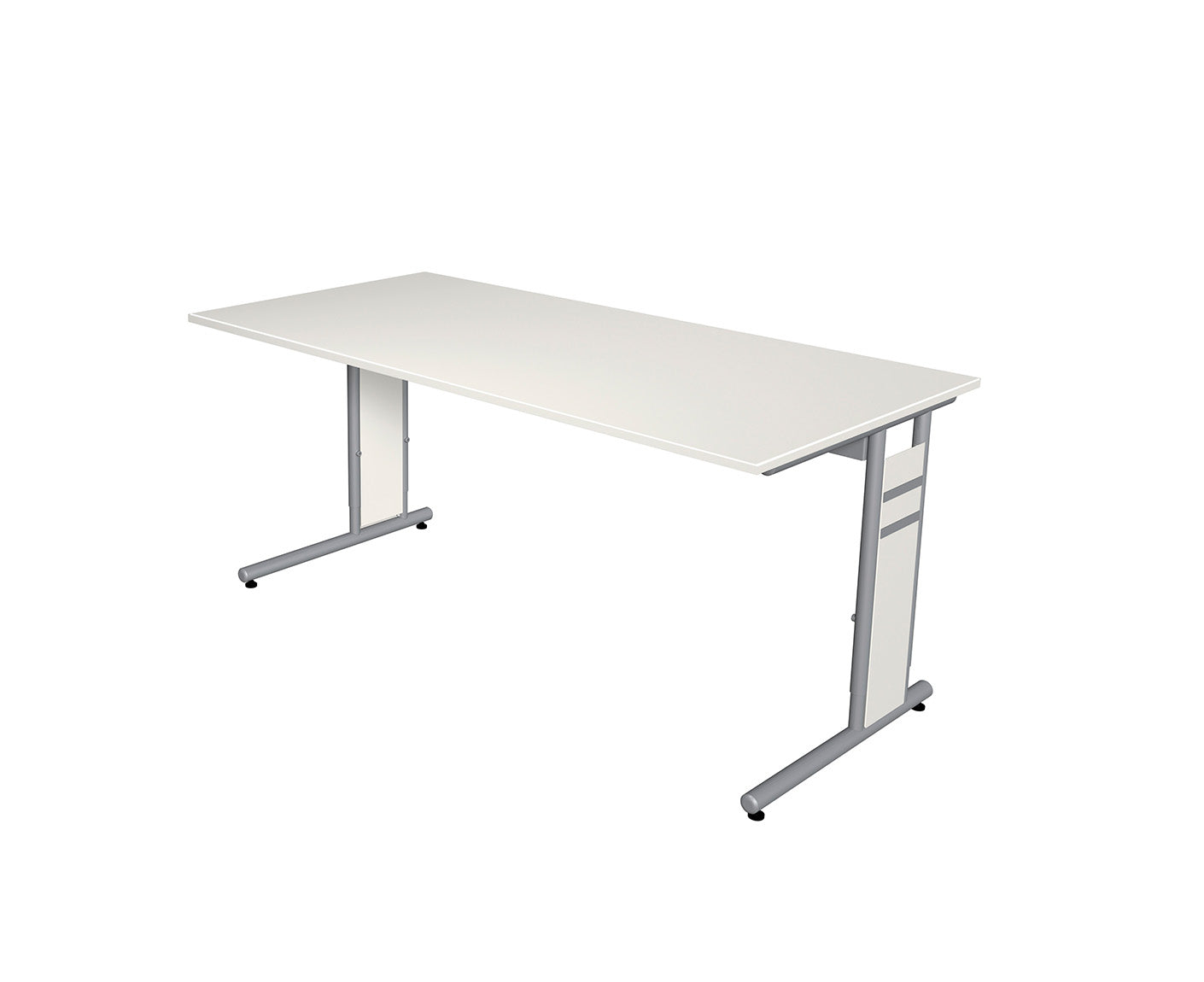 Form 4 Schreibtisch C-Fuß Gestell
