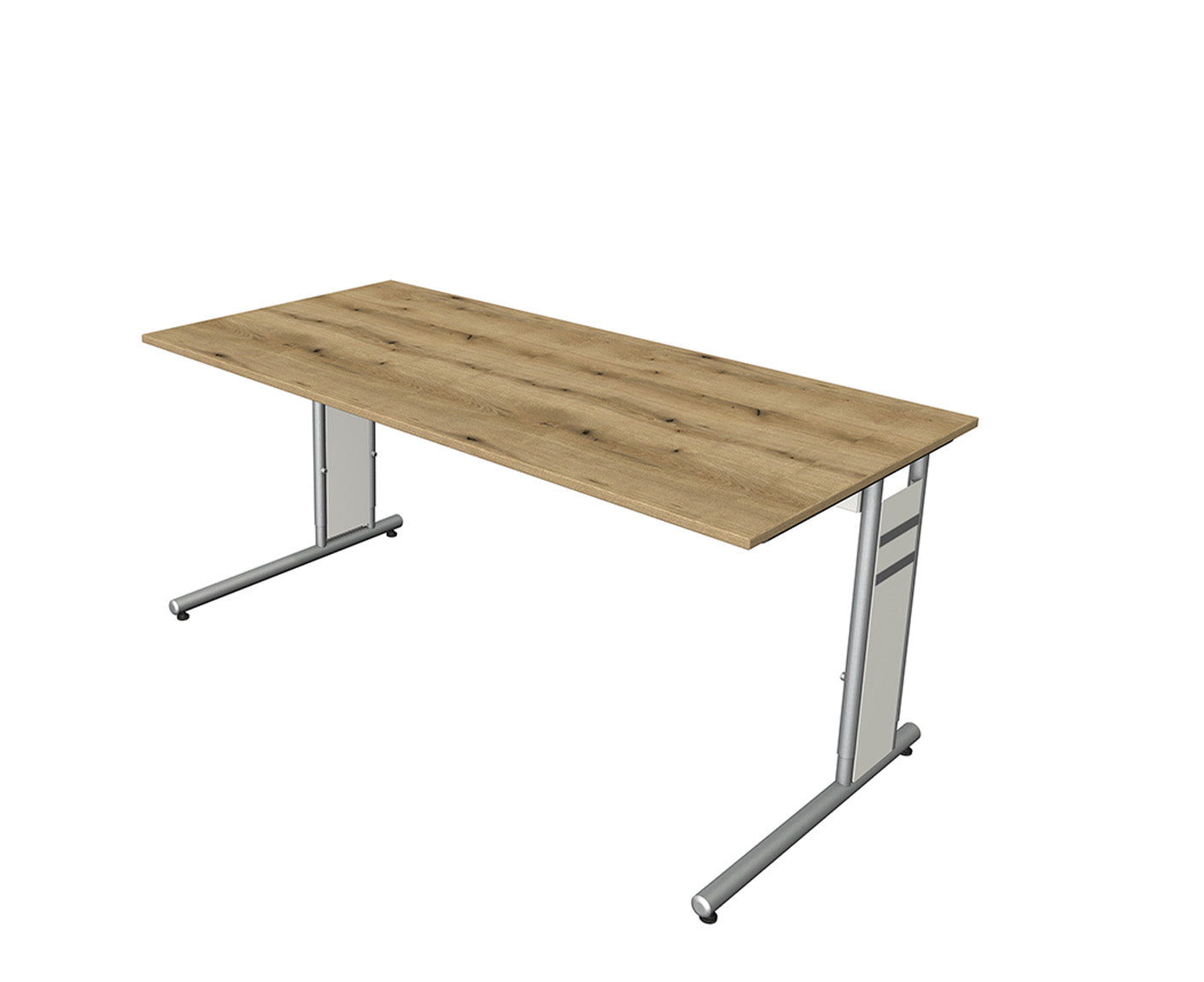 Form 4 Schreibtisch C-Fuß Gestell
