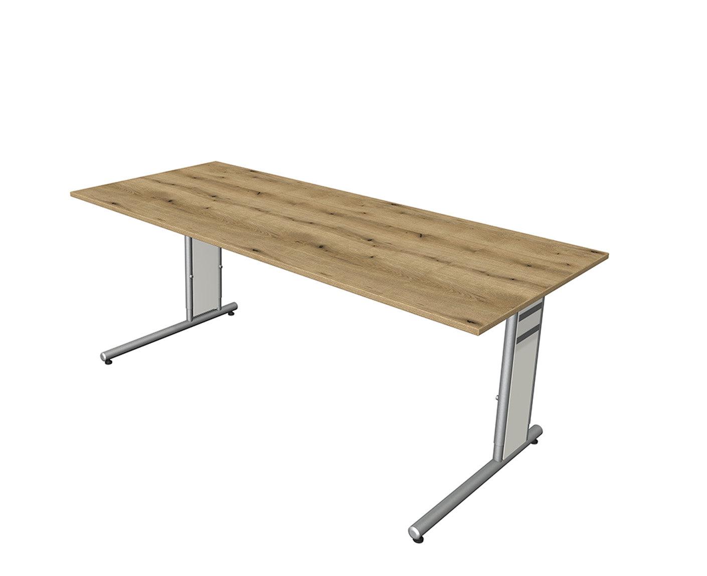 Form 4 Schreibtisch C-Fuß Gestell