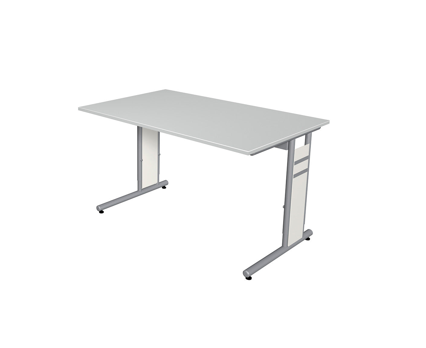 Form 4 Schreibtisch C-Fuß Gestell