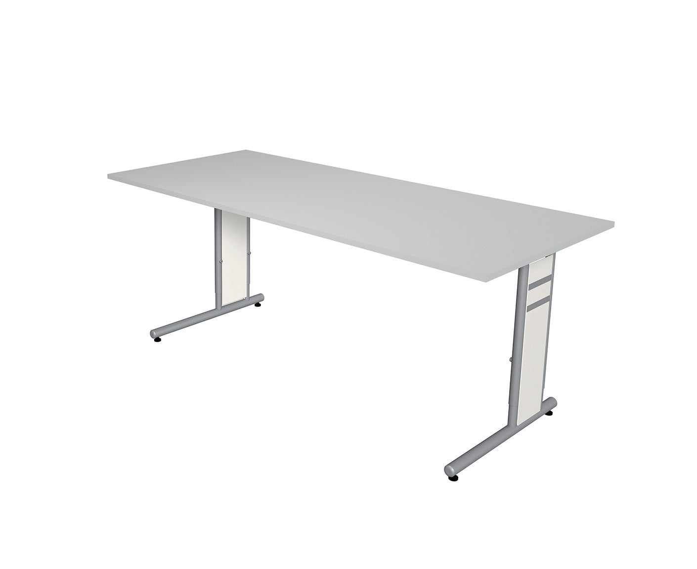 Form 4 Schreibtisch C-Fuß Gestell