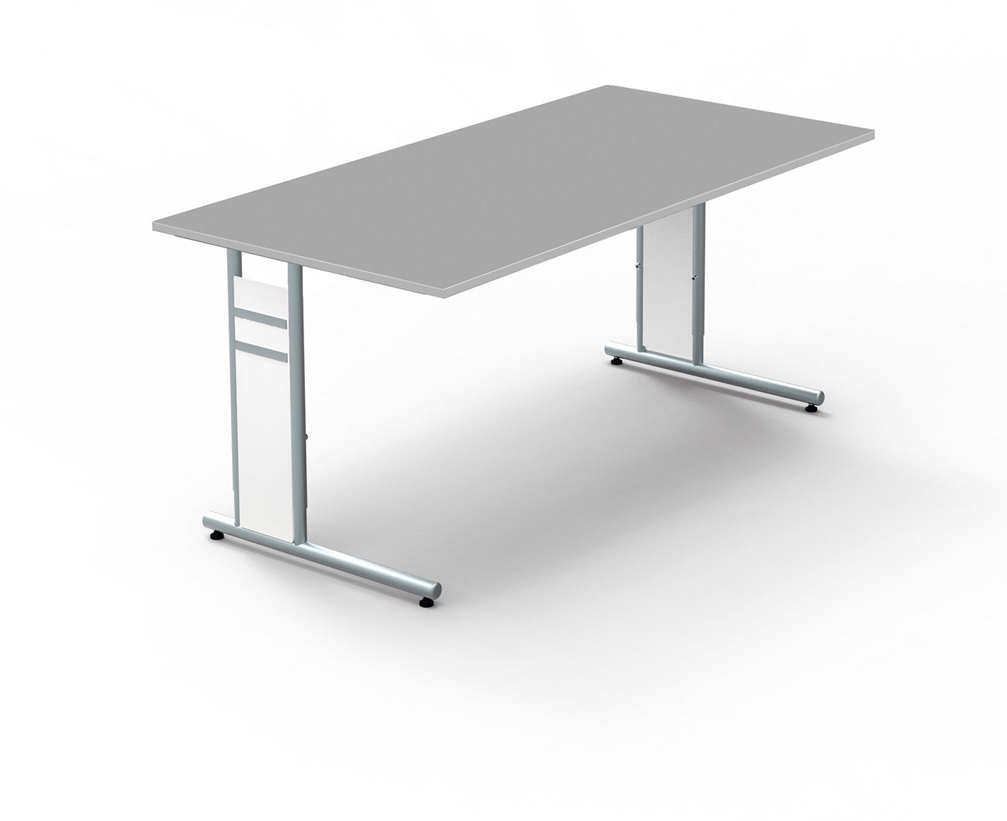 Form 4 Schreibtisch C-Fuß Gestell