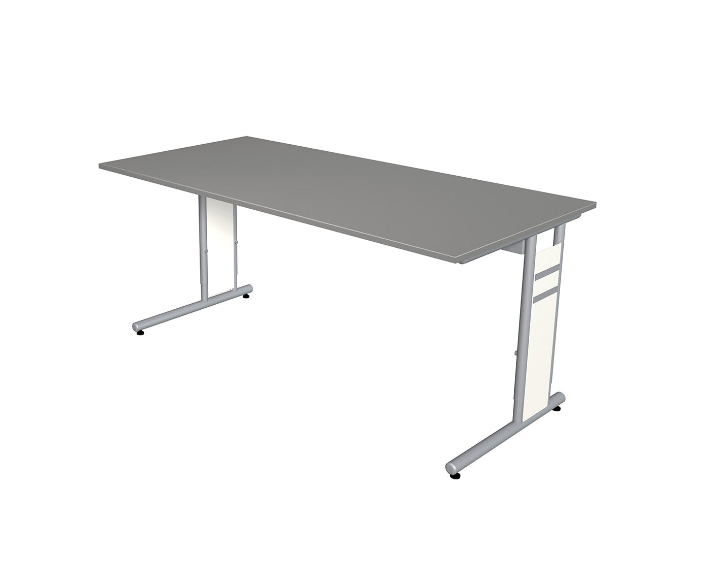 Form 4 Schreibtisch C-Fuß Gestell
