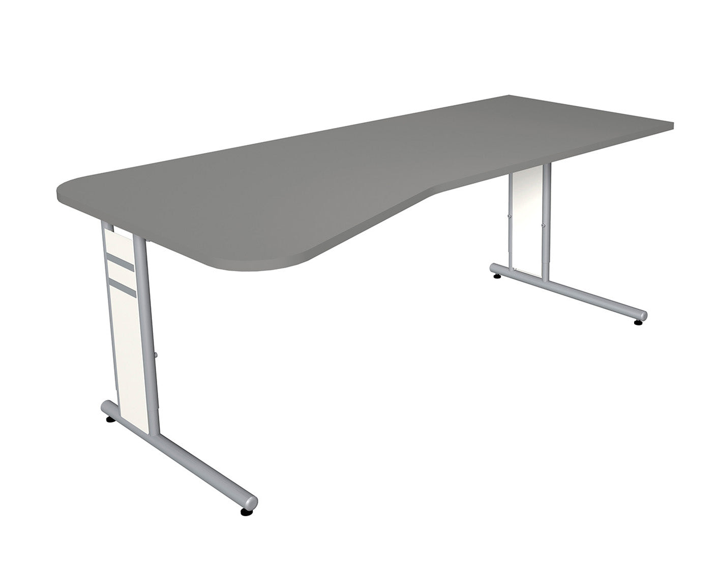 Form 4 Freiformtisch C-Fuß Gestell