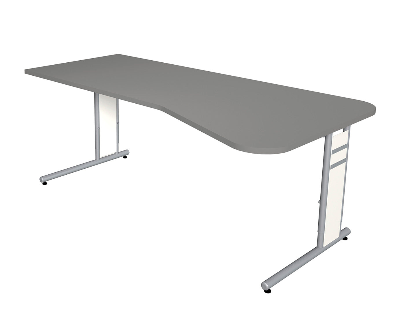 Form 4 Freiformtisch C-Fuß Gestell