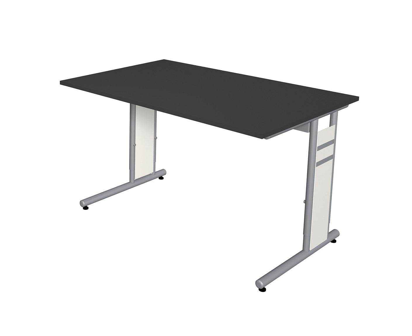 Form 4 Schreibtisch C-Fuß Gestell