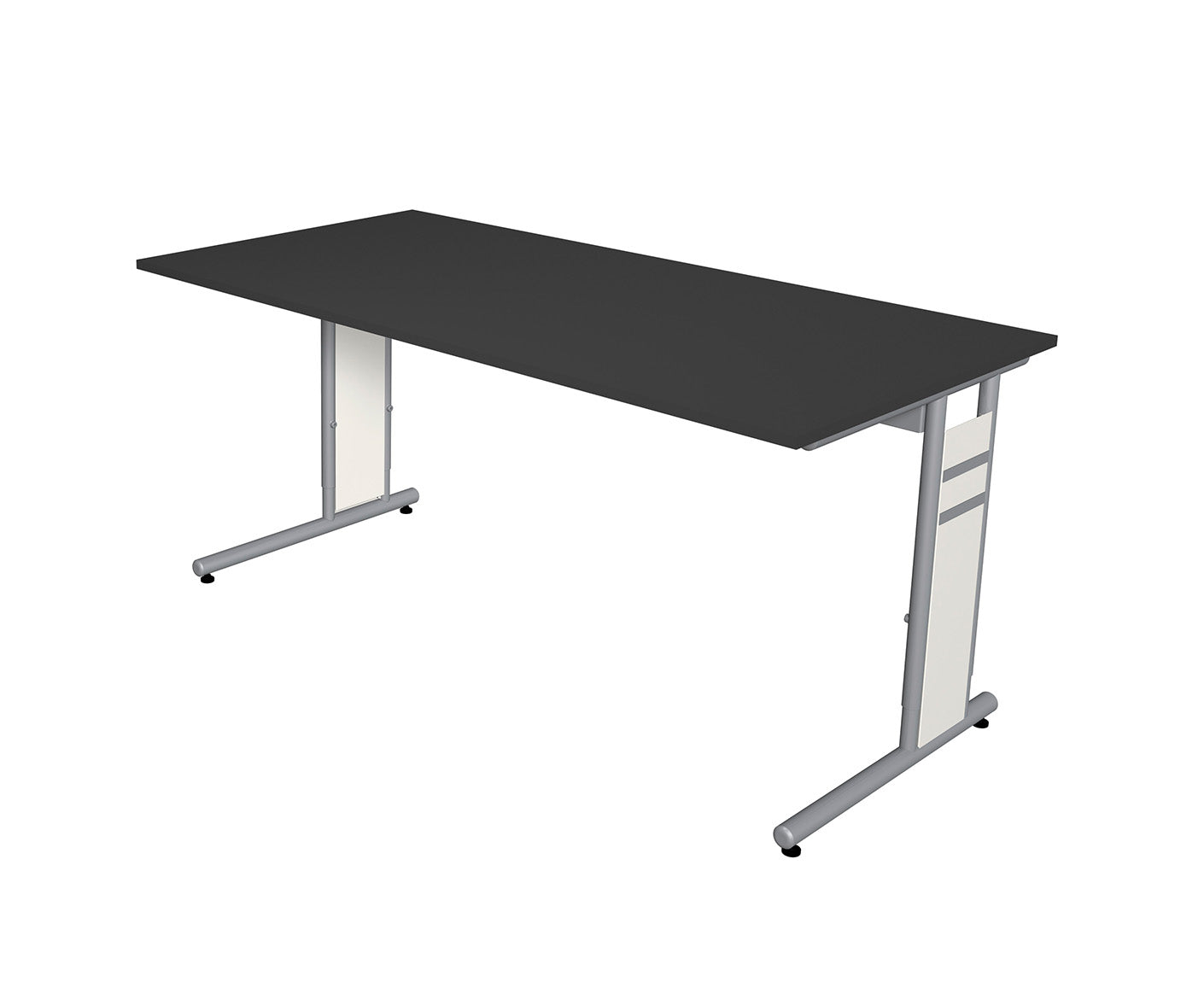 Form 4 Schreibtisch C-Fuß Gestell