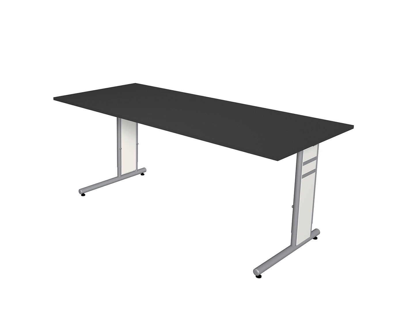Form 4 Schreibtisch C-Fuß Gestell