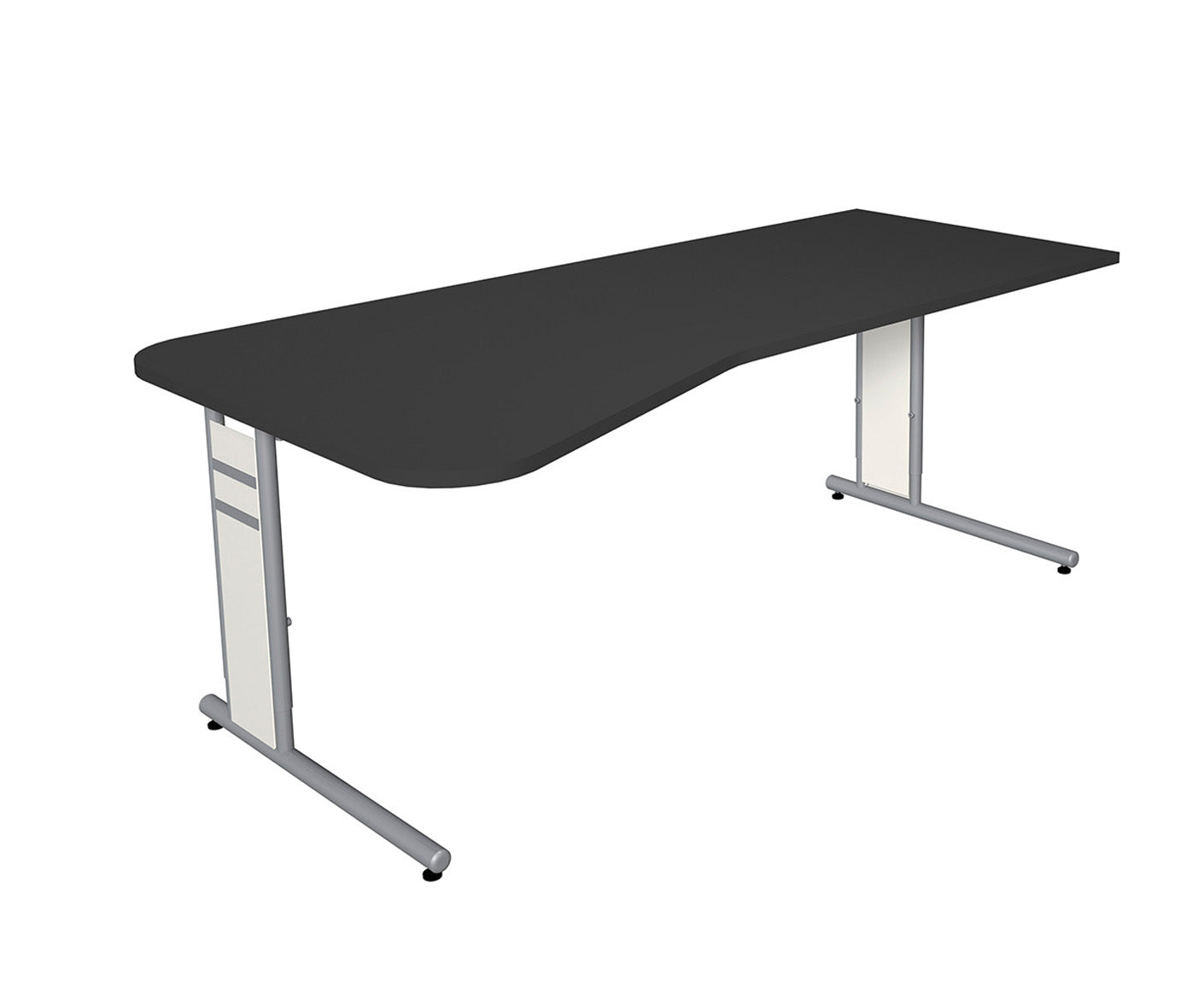 Form 4 Freiformtisch C-Fuß Gestell