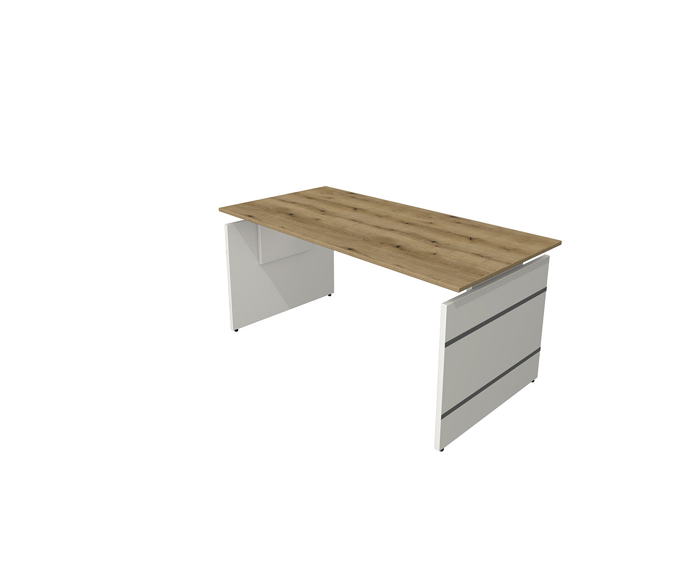 Form 4 Schreibtisch Wangen-Gestell