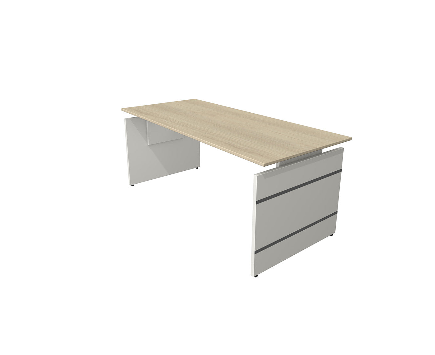 Form 4 Schreibtisch Wangen-Gestell