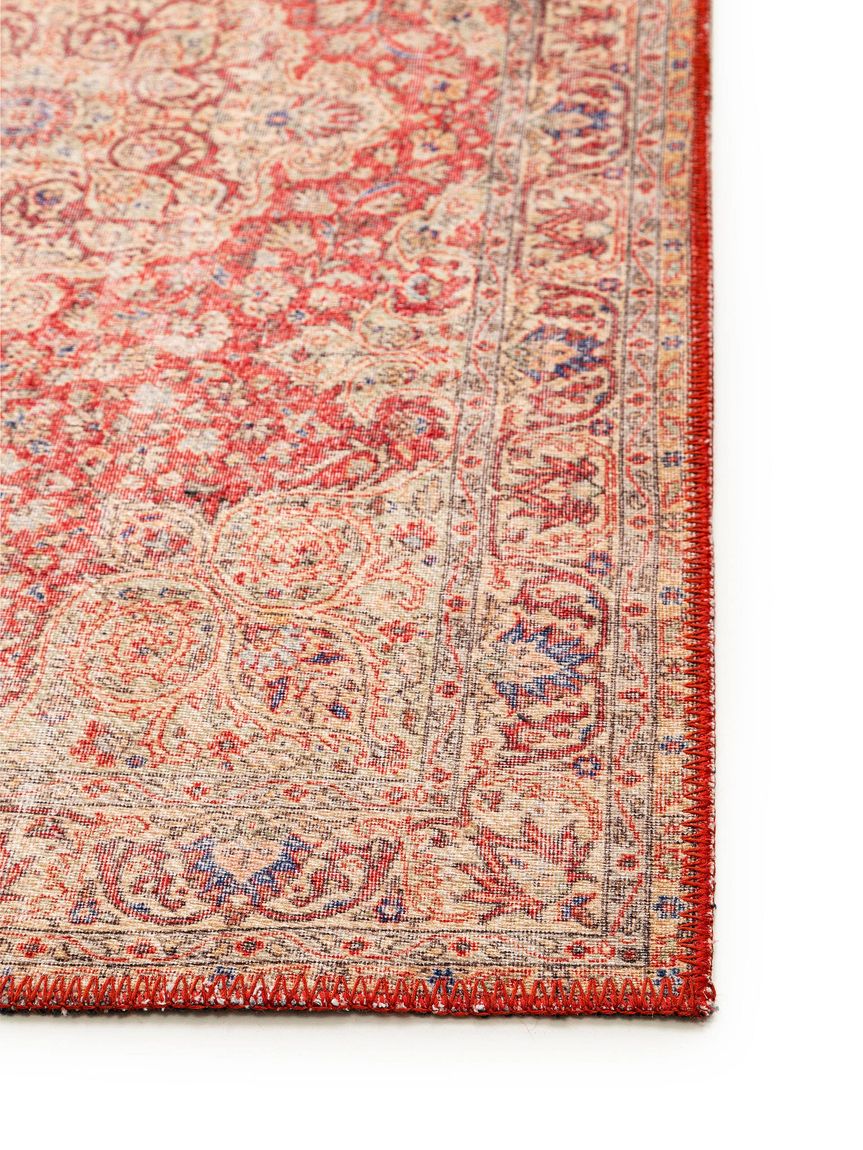 Teppich Jola Beige / Rot