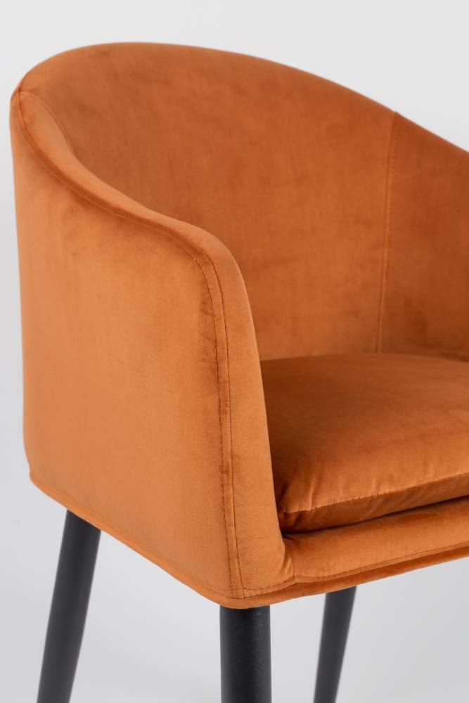 Catelyn Armlehnstuhl Orange
