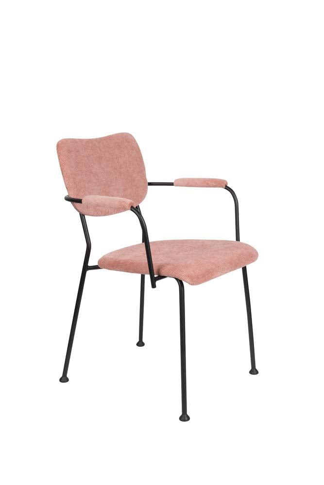 Benson 2-er Set Armlehnstühle Rosa