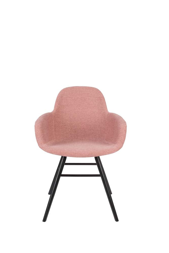 Albert Kuip 2-er Set Soft Armlehnstühle Rosa