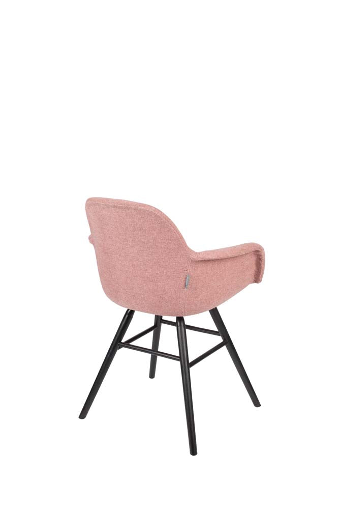 Albert Kuip 2-er Set Soft Armlehnstühle Rosa