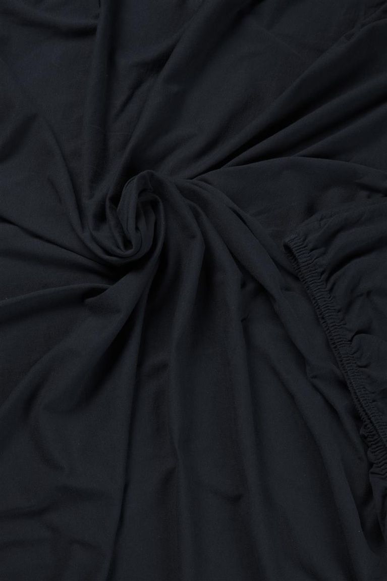 BH Jersey TD Spannbettlaken für Topper Marineblau