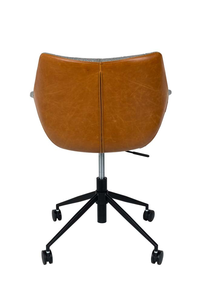 Doulton Bürostuhl höhenverstellbar Grau/Braun