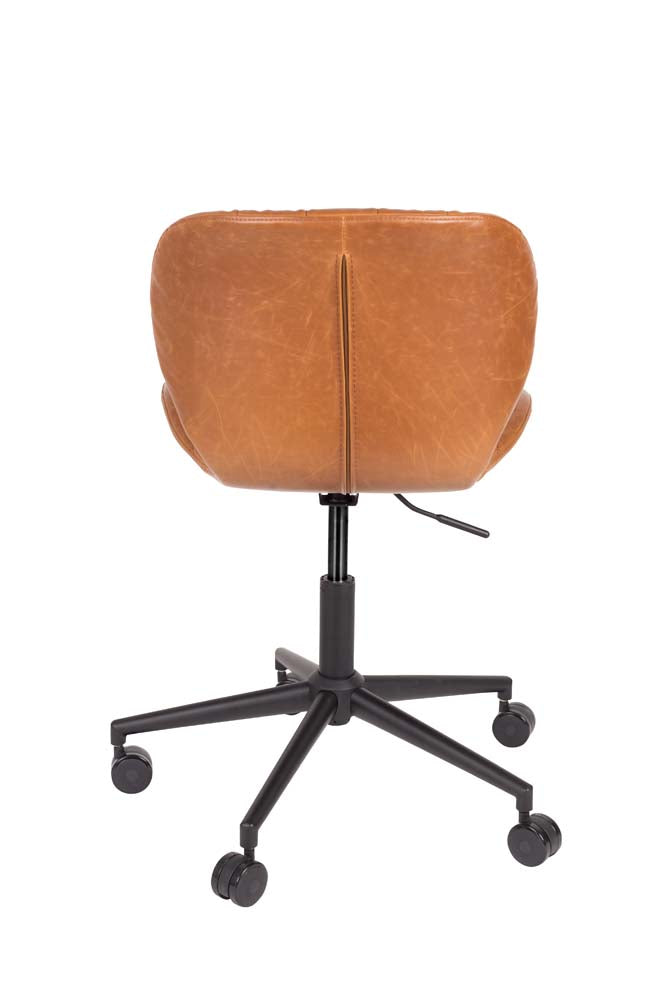 OMG Bürostuhl höhenverstellbar Braun