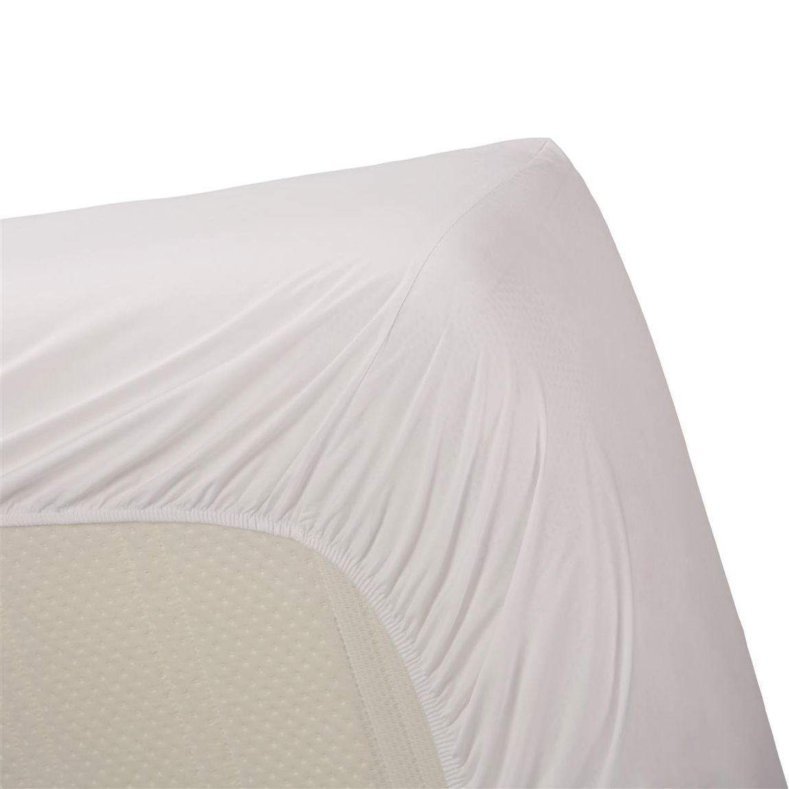 BH Percale HL Spannbettlaken Weiß