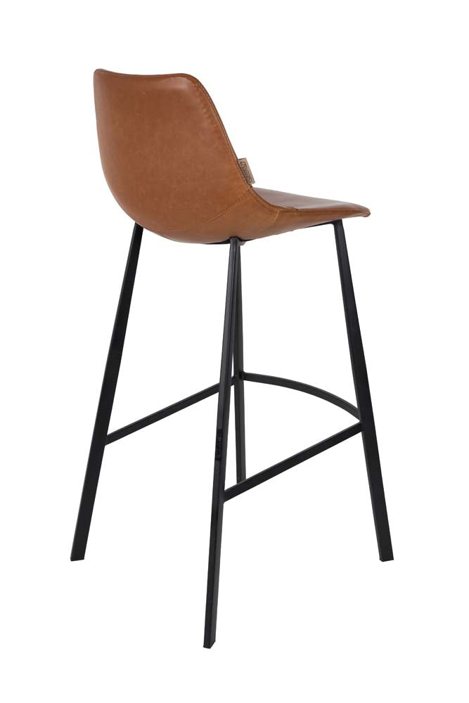 Franky 2-er Set Barhocker groß Braun
