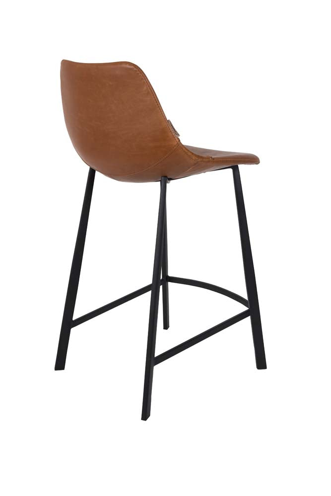 Franky 2-er Set Barhocker klein Braun