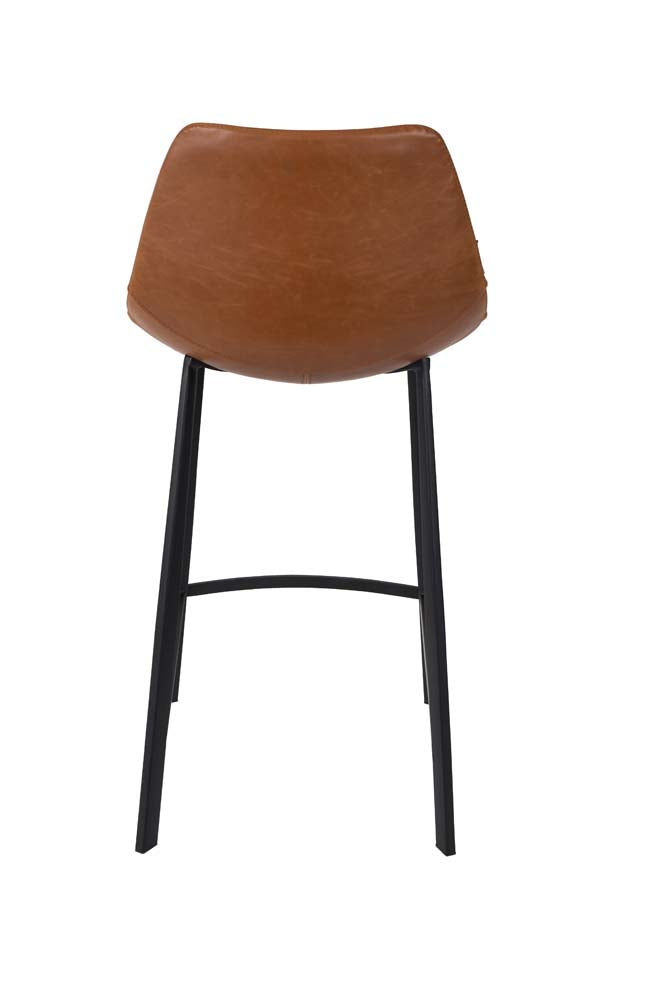 Franky 2-er Set Barhocker klein Braun