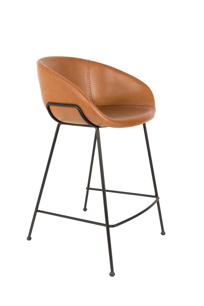 Feston 2-er Set Barhocker Braun