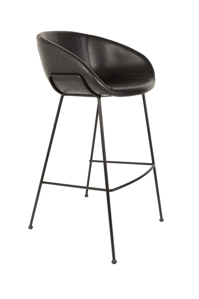Feston 2-er Set Barhocker Schwarz