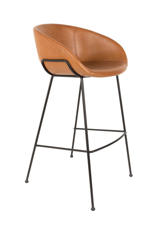 Feston 2-er Set Barhocker Braun