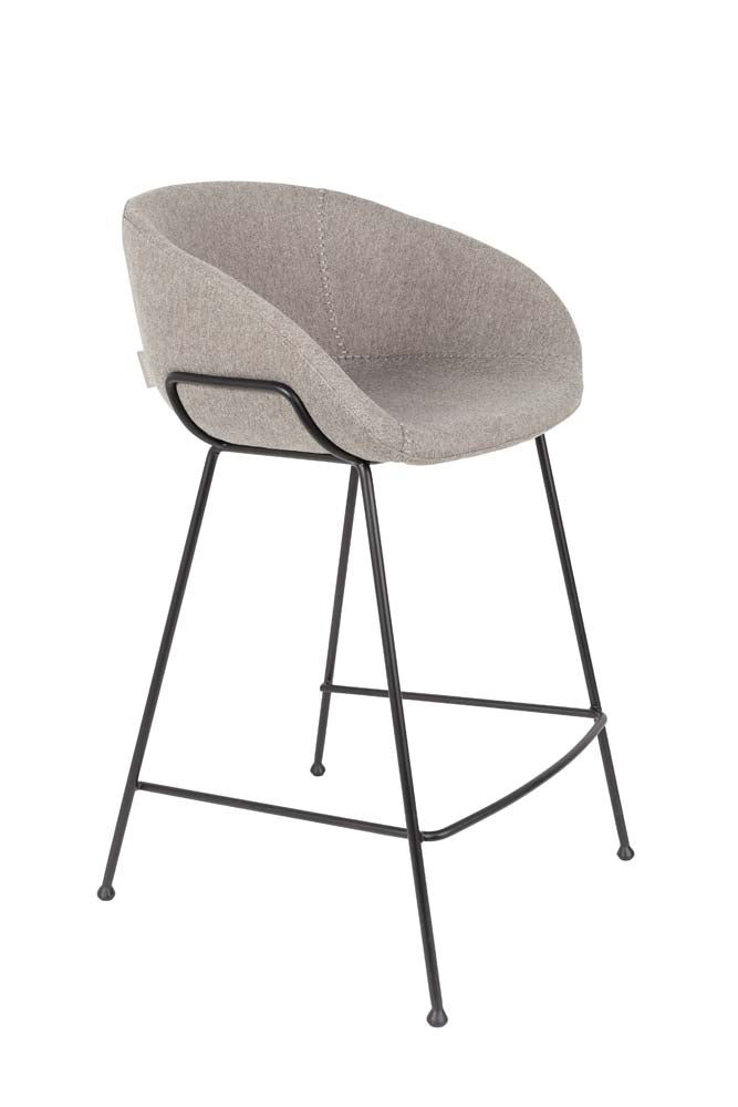 Feston 2-er Set Barhocker Grau