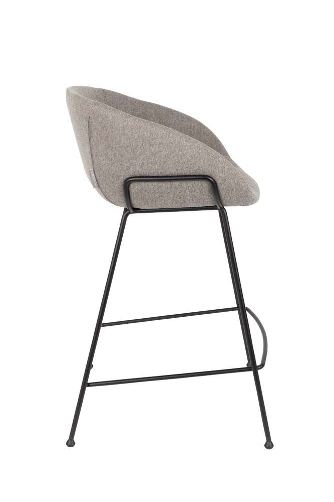Feston 2-er Set Barhocker Grau