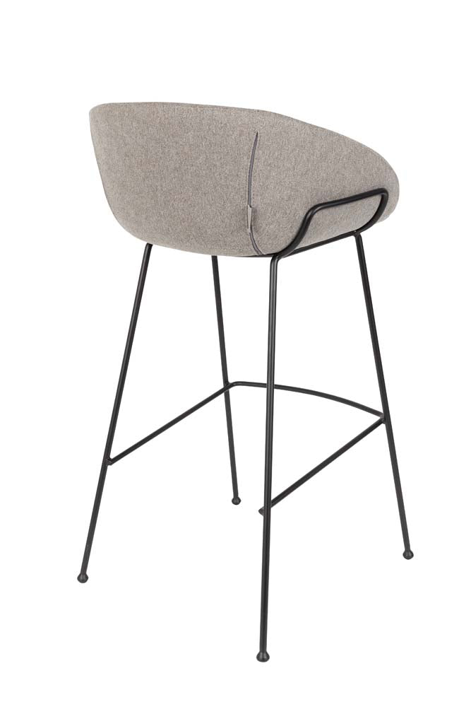 Feston 2-er Set Barhocker Grau